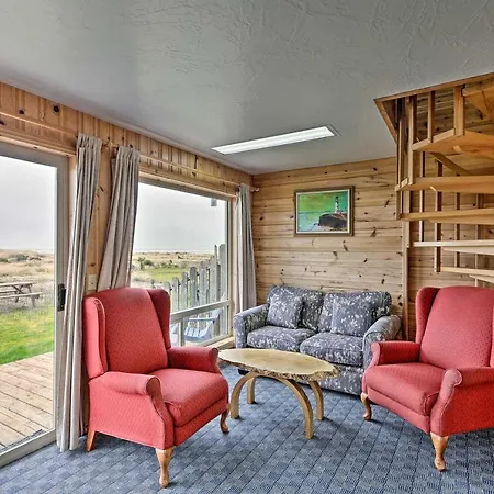 Sanderling Sea Cottages, Unit 3 With Private Balcony Waldport Exterior photo