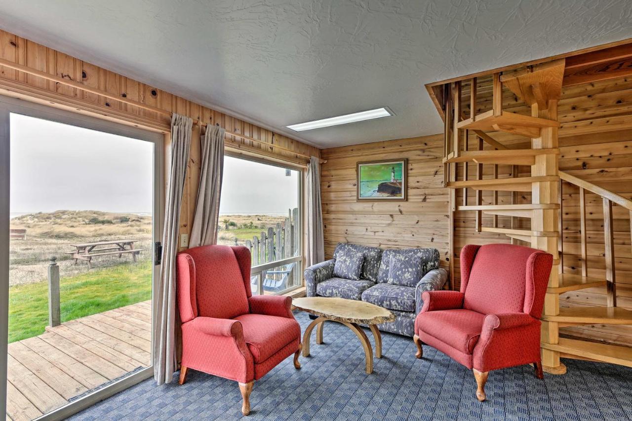 Sanderling Sea Cottages, Unit 3 With Private Balcony Waldport